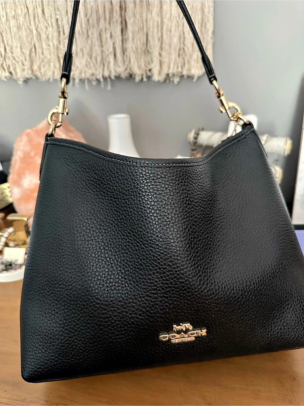 Coach Laurel 200Shoulder Bag in Black